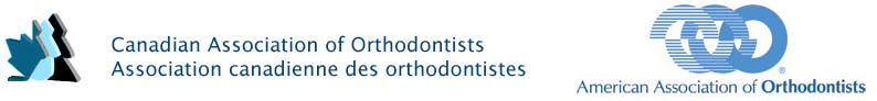 Association canadienne des orthodontistes et AAO logo