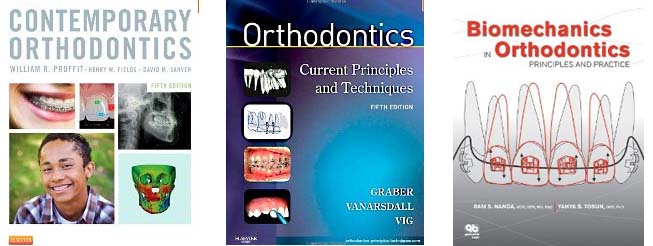 Livres sur l'orthodontie et le traitement es malocclusions 